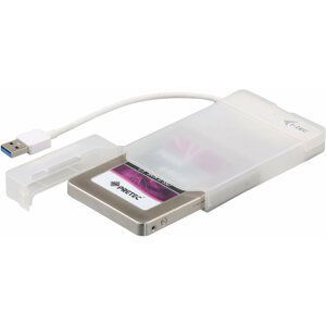 i-tec MySafe Easy externí box, 2,5", USB 3.0, White - MYSAFEU314