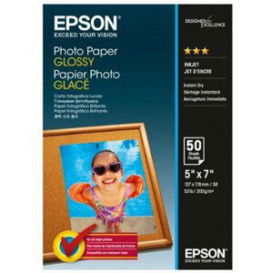 Epson Photo Paper Glossy, 13x18 cm, 50 listů, 200g/m2, lesklý - C13S042545