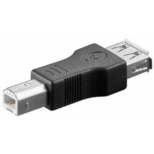 PremiumCord USB redukce A-B, Female/Male - kur-2