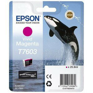 Epson T7603, (25,9ml), vivid magenta - C13T76034010