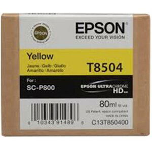 Epson T850400, (80ml), yellow - C13T850400