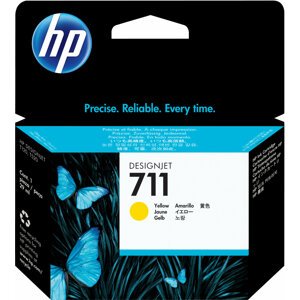 HP CZ132A náplň č.711, žlutá - CZ132A