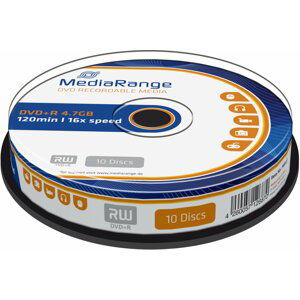 MediaRange DVD+R 4,7GB 16x, Spindle 10ks - MR453