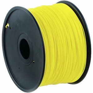 Gembird tisková struna (filament), PLA, 1,75mm, 1kg, žlutá - 3DP-PLA1.75-01-Y