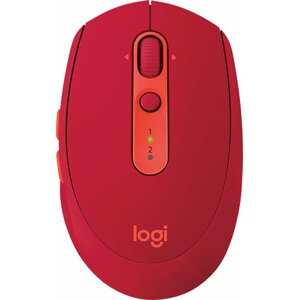 Logitech M590 Silent, červená - 910-005199