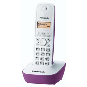 Panasonic DECT KX-TG1611FXF, purpurová - KX-TG1611FXF