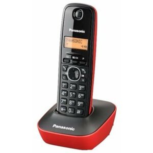 Panasonic DECT KX-TG1611FXR, červená - KX-TG1611FXR