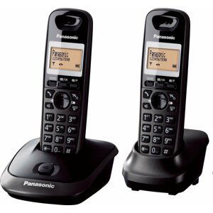 Panasonic DECT KX-TG2512FXT, titan černá - KX-TG2512FXT