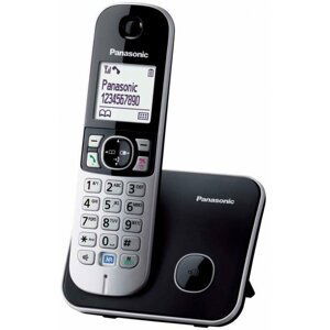 Panasonic DECT KX-TG6811FXB, černá - KX-TG6811FXB