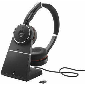 Jabra Evolve 75, Duo, USB-BT, stojánek - 7599-838-199