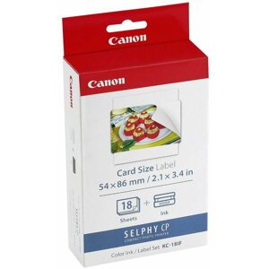 Canon papír KC-18IF + ink (18ks/54 x 86mm) - 7741A001