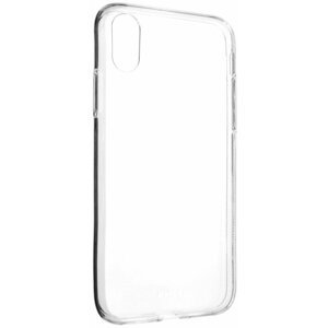 FIXED Skin ultratenké TPU gelové pouzdro pro Apple iPhone X, 0,6 mm, čiré - FIXTCS-230