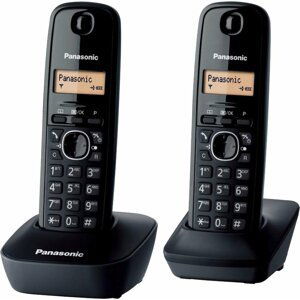 Panasonic KX-TGB212FXB, černá, TwinPack - KX-TGB212FXB