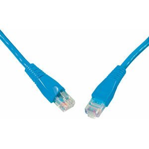 Solarix Patch kabel CAT5E UTP PVC 7m modrý snag-proof - 28331709