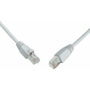 Solarix 10G patch kabel CAT6A SFTP LSOH 3m šedý non-snag-proof - 28770309