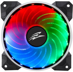 Evolveo 12R1R Rainbow, RGB ventilátor 120mm, 5V, 6pin - rgb-fan-12r1r