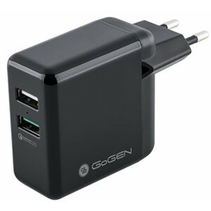 GoGEN Nabíječka do sítě, qualcomm Quick Charge 3.0, černá - GOGACHQ203B