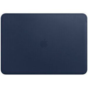 Apple pouzdro pro MacBook Pro 15 " Leather Sleeve, půlnočně modrá - MRQU2ZM/A