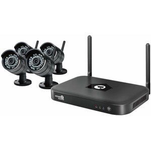 iGET HOMEGUARD HGNVK88304, 8-kanálový FHD NVR + 4x IP kamera FHD 1080p, IP66 - HGNVK88304