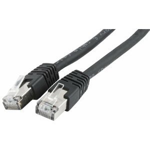 Gembird Cablexpert Patch kabel FTP CAT6, stíněný - 3m - černá - PP6-3M/BK