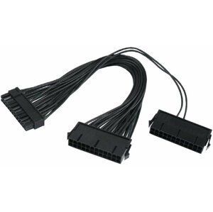 Gembird CABLEXPERT kabel 24pin adaptér (prodloužení umožňující zapojení 2 PSU), 30cm - CC-PSU24-01
