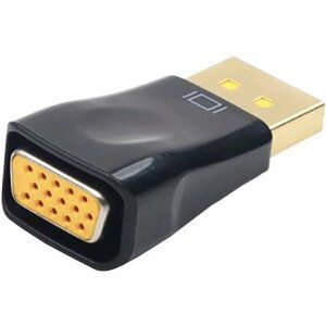 Gembird CABLEXPERT kabel Displayport na VGA, M/F, černá - A-DPM-VGAF-01