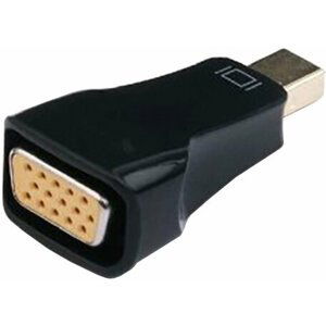 Gembird CABLEXPERT kabel miniDisplayport na VGA, M/F, černá - A-mDPM-VGAF-01