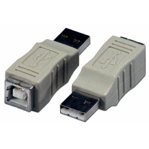 PremiumCord USB redukce A-B, Male/Female - kur-3