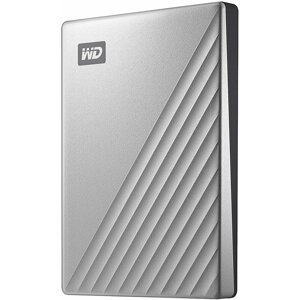 WD My Passport Ultra - 4TB, stříbrná - WDBFTM0040BSL-WESN