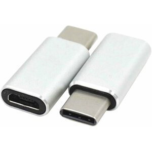 PremiumCord adaptér USB 3.1 konektor C/male - USB 2.0 Micro-B/female, stříbrný - kur31-06