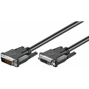 PremiumCord DVI-D prodlužovací kabel,dual-link,DVI(24+1),MF, 2m - kpdvimf2