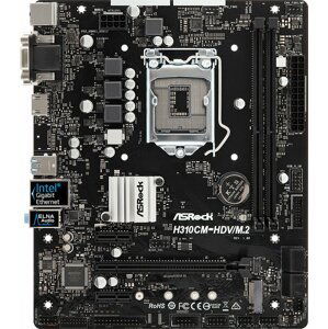 ASRock H310CM-HDV/M.2 - Intel H310 - H310CM-HDV/M.2