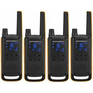 Motorola TLKR T82 Extreme, Quadpack, žlutá/černá - B8P00810YDEMAQ