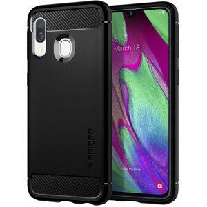 Spigen Rugged Armor Galaxy A40, černá - 618CS26244