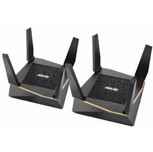 ASUS RT-AX92U, AX6100, Tri-Band Gigabit Aimesh Router, 2ks - 90IG04P0-MO3020