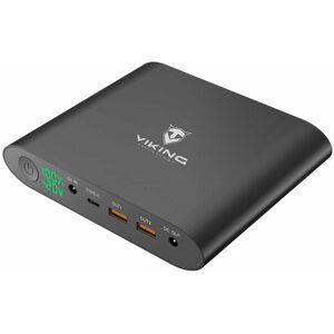 Viking notebooková powerbanka SMARTECH III QC3.0 25000mAh, černá - VSMTIII25B