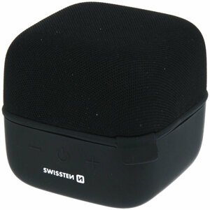 SWISSTEN bluetooth repro music cube, černá - 52107000