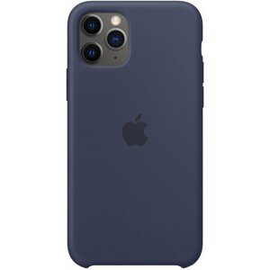 Apple silikonový kryt na iPhone 11 Pro, půlnočně modrá - MWYJ2ZM/A