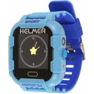 Helmer LK 708 dětské hodinky s GPS lokátorem s možností volání, vodotěsné, nárazuvzdorné, modré - LOKHEL1037