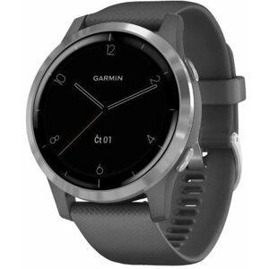 Garmin Vívoactive 4 Silver/Gray Band - 010-02174-03