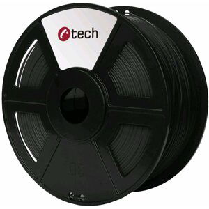 C-TECH tisková struna (filament), PLA, 1,75mm, 1kg, carbon - 3DF-PLA1.75-CB