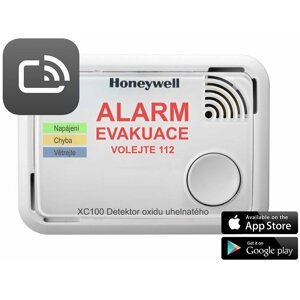 Honeywell XC100-CSSK-A, Smart detektor a hlásič oxidu uhelnatého, Alarm Scan App, CO Alarm - XC100-CSSK-A