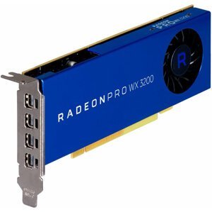 HP Radeon PRO WX 3200, 4GB GDDR5 - 6YT68AA