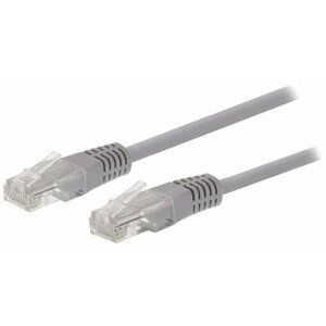 C-TECH patchcord Cat5e, UTP 2m, šedá - CB-PP5-2