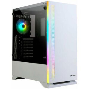 Zalman S5 White, průhledná bočnice - S5 White