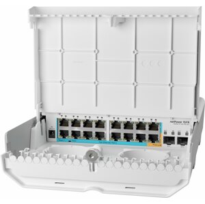 MikroTik Cloud Router CRS318-1Fi-15Fr-2S-OUT - CRS318-1Fi-15Fr-2S-OUT