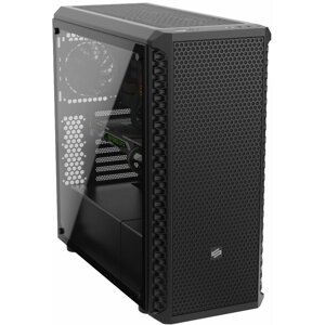 SilentiumPC Signum SG7V TG Pure Black, 4x120mm fan, TG, černá - SPC249