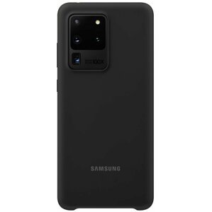 Samsung silikonový kryt pro Galaxy S20 Ultra, černá - EF-PG988TBEGEU