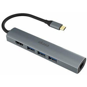 Akasa dokovací stanice 5v1 USB 3.1 Type-C - AK-CBCA22-18BK