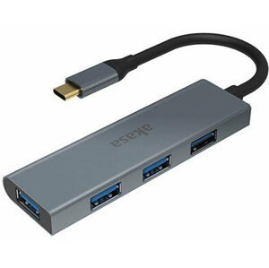 Akasa hub USB Type-C, 4x USB 3.0, 18cm - AK-CBCA25-18BK
